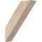 Ekena Millwork 5 1/2"W x 20"D x 24"H Traditional Smooth Knee Brace, Douglas Fir BRC06X20X24TRA00SDF - alternate 1